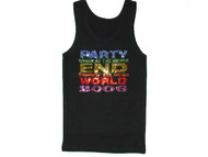 Party At The End Of The World Swarovski Crystal Rhinestone T Shirt