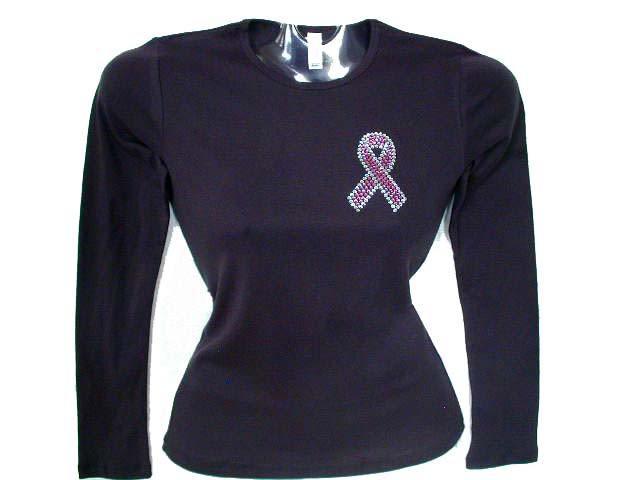 breast cancer bling shirt