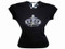Princess Crown Swarovski Rhinestone T Shirt