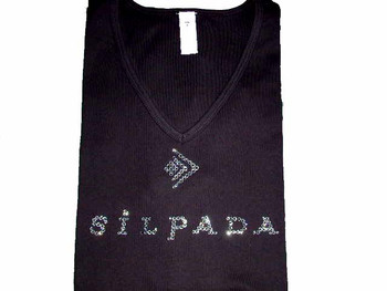 Sparkly Silpada Rhinestone Logo Bling T shirt