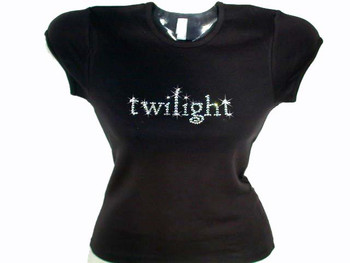 Twilight Movie Swarovski Crystal Rhinestone T Shirt