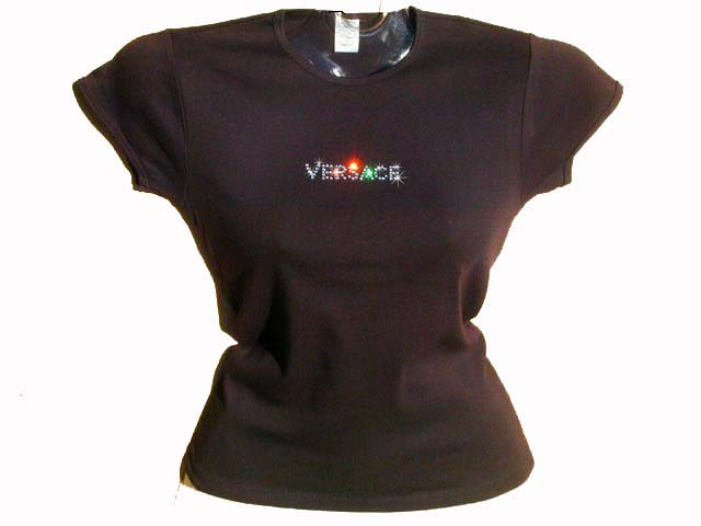 versace swarovski t shirt