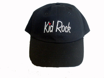 Kid Rock Swarovski Crystal Rhinestone Hat/Baseball Cap