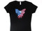 Eagle Stars & Stripes patriotic rhinestone t shirt