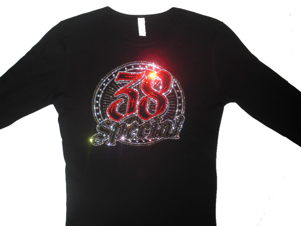 38 Special Swarovski Rhinestone Concert Tee Shirt