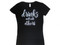 Drinks Well With Others Swarovski Crystal Woman's T Shirt