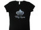 Bling Queen Crown Swarovski Crystal Rhinestone Sparkly Tee Shirt