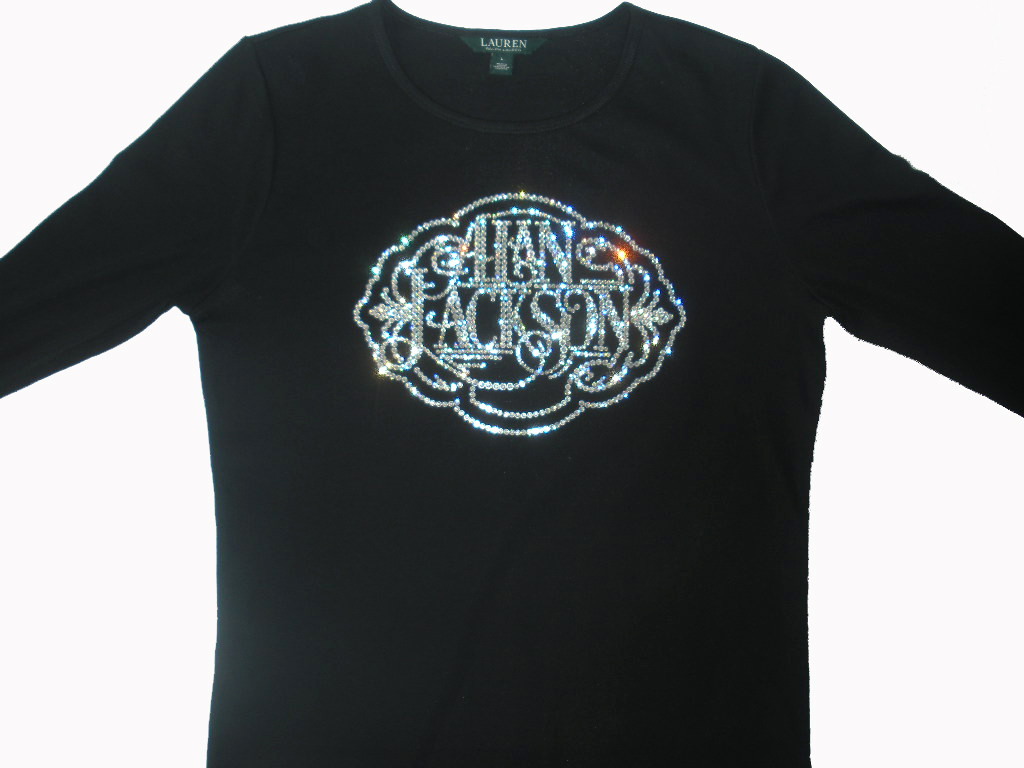 swarovski t shirt