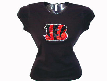 Bengals Swarovski crystal rhinestone t shirt
