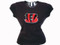 Bengals Swarovski crystal rhinestone t shirt
