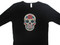 Day of the Dead Skull Sparkly ladies t shirt