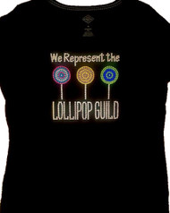 Wizard of Oz Las Vegas Sphere Swarovski Crystal Rhinestone T shirt