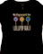 Wizard of Oz Las Vegas Sphere Swarovski Crystal Rhinestone T shirt