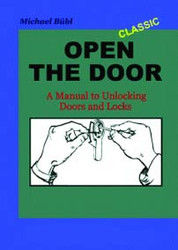 Open the Door Book, soft cover lock picking manual