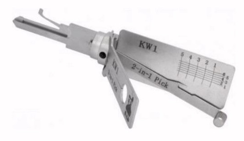 LISHI KW1 2-in-1 lock pick