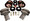 Pantera 4 Piston Brake Kit - 12.19 x 1.25 Rotors w/parking brake 