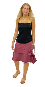 6146 Double Layer Lounge Skirt