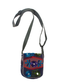 G1892 Floral Flap Bag