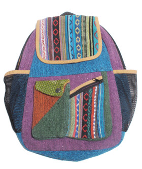 G931 Mixed Cotton Backpack 15" x 12"