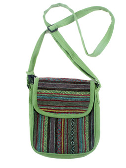 G1827 Hippie Flap Bag.  7" x 9"