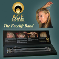 Instant Facelift Band! Look years younger in just minutes with no surgery or needles! New package design to store your Facelift Band while not in use and for easy travel. 
