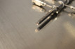 View of tip, Prebuilt Quadaxial Needle p/n 100-10-QUAD-24181410