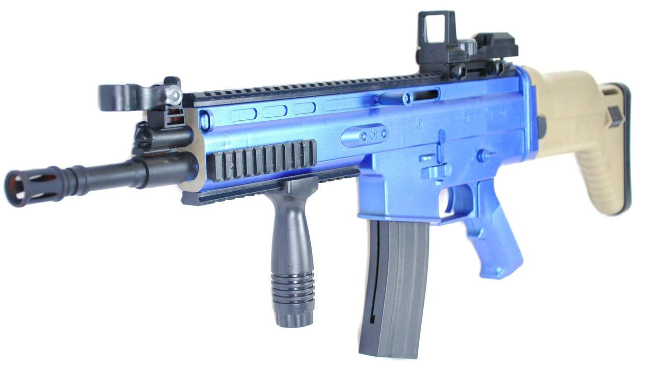 Vigor Scar Tactical Bb Gun 8902A In Blue - Bbgunsuk.co.uk