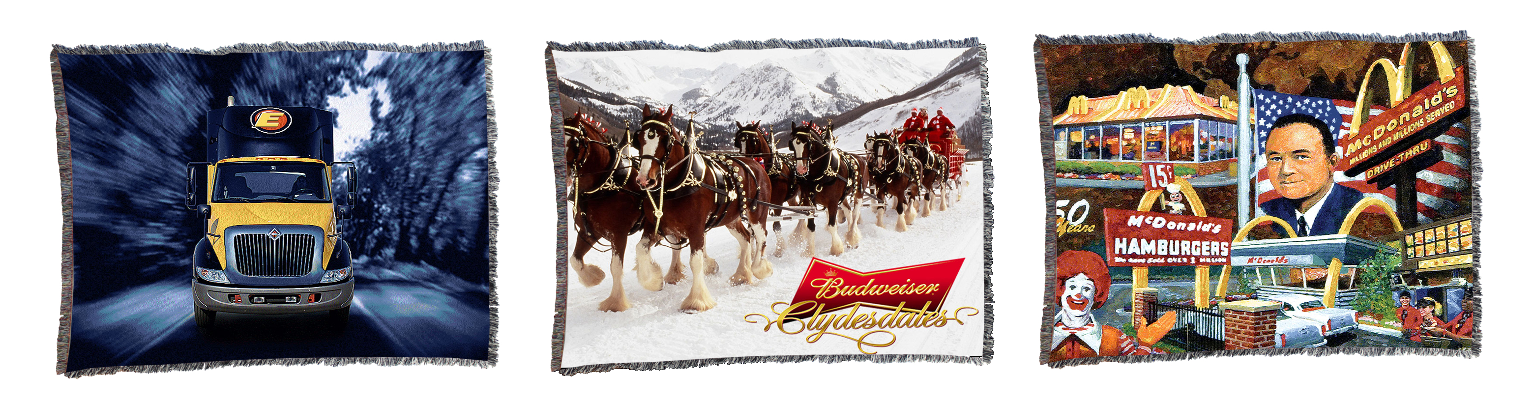 Business Logo Throws