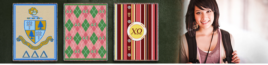 Pure Country has lots of sorority throw blankets