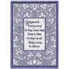 Serenity Prayer - God Grant Me The Serenity To Accept The Things I Cannot Change - Cotton Woven Blanket Throw - Made in the USA (70x50) Afghan