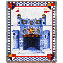 Castle Mini Blanket Tapestry Throw