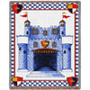 Castle Small Blanket Tapestry Throw