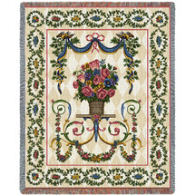 Floral Majesty Blanket Tapestry Throw