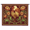 Sunrise Rooster Wall Tapestry Wall Tapestry