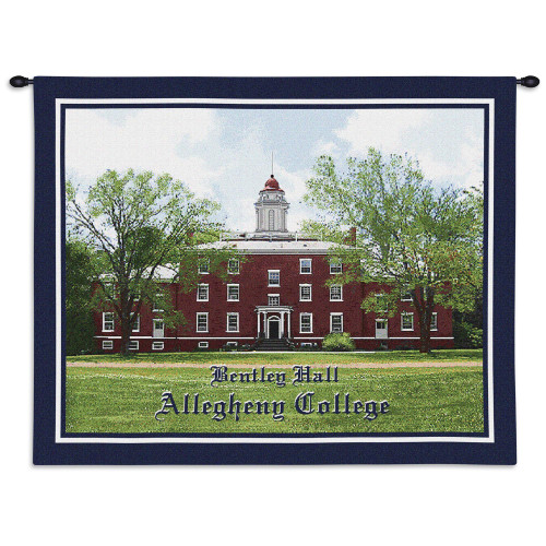Alleghany College Bentley Hall Wall Tapestry Wall Tapestry