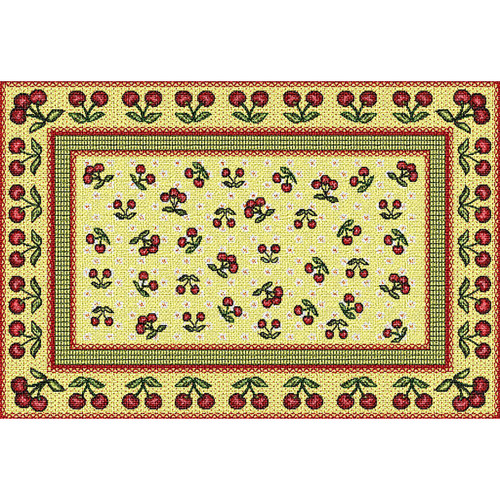 Cherries Jubilee Placemat Placemat