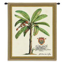 Duke of Chaulnes | Woven Tapestry Wall Art Hanging | Minimalist Palm Tree Artwork | 100% Cotton USA Size 34x27 Wall Tapestry