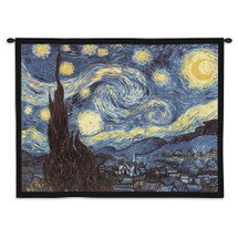 Starry Night Wall Tapestry Wall Tapestry