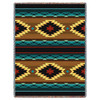 Anatolia - Southwest Native American Inspired Tribal Camp - Cotton Woven Blanket Throw - Made in the USA (72x54) Tapestry Throw
