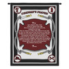Firefighter's Prayer | Woven Tapestry Wall Art Hanging | Heroic Inspirational Firefighter Tribute | 100% Cotton USA Size 34x26 Wall Tapestry