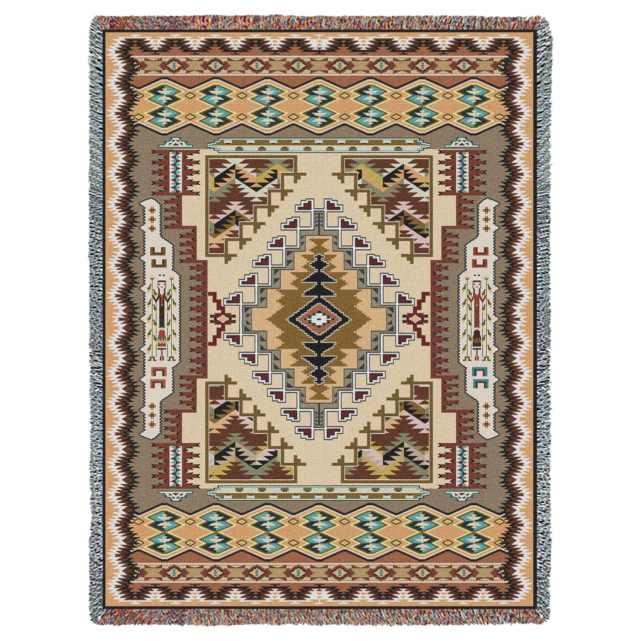 Pure Country Weavers Painted Hills Sand Southwest Blanket Woven