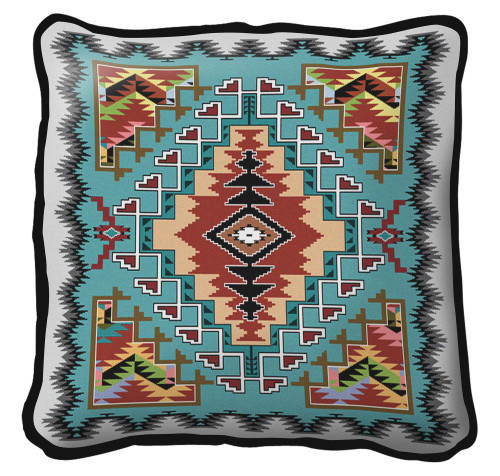 Painted Hills Turquoise - Pillow