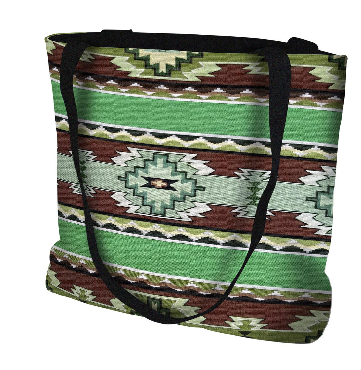 large woven tote bag