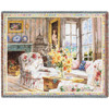 Sun Filled Chintz Tapestry Blanket Tapestry Throw