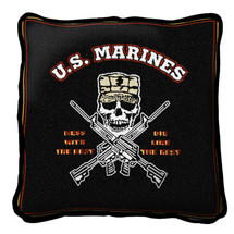 US Marine Corps - Mess with the Best Die Like The Rest - Pillow
