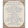 Creed For Those Who Suffer - Sympathy - Cotton Woven Blanket Throw - Made in the USA (72x54) Tapestry Throw
