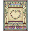 Love Quilt II Blanket Tapestry Throw