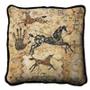 Tlaloc's Tribe Textured Hand Finished Elegant Woven Throw Pillow Cover 100% Cotton Made in the USA Size 17x17 Pillow