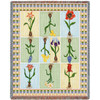 Floral Delight Blanket Tapestry Throw