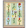 Floral Delight Blanket Tapestry Throw